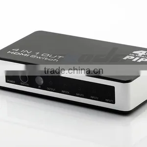 Full HD 1080P 4x1 HDMI Switch 4 Port HDMI Splitter Switcher Support HDMI 3D 4K*2K Picture in Picture Remote Control thumbnail-5