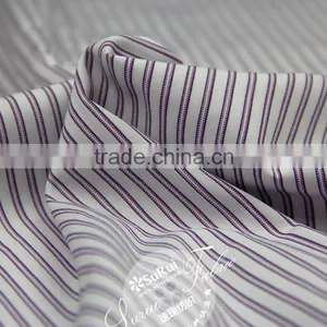 Wholesale Products! 4mm Polyester Cotton Stripe Shirt Fabric thumbnail-4