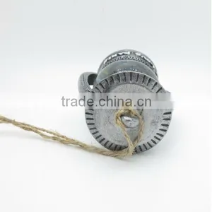 Decoration Fashion Design Decorative Resin Mini Hurricane Lamp thumbnail-3