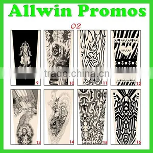 Cool Sun Protection Stock Custom Logo Tattoo Arm Sleeve thumbnail-1