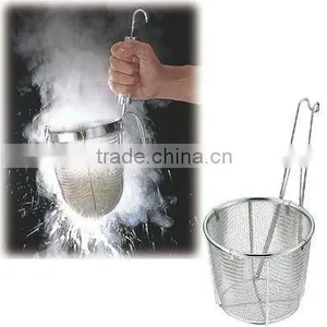 Stainless Steel Colander With Handle 10 Mesh thumbnail-1