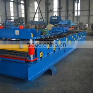 IBR Galvanized Steel Roofing Sheets Roll Forming Machine Hot Selling for South Africa thumbnail-1