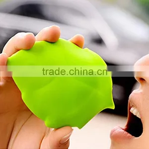 2016 New Products China LFGB / FDA Leaf Shape Foldable Cup for Outdoor Travelling Camping Hiking thumbnail-1