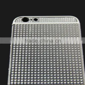 Silver Electroplating for IPhone 6 24k Gold Plated Crystal Housing thumbnail-5
