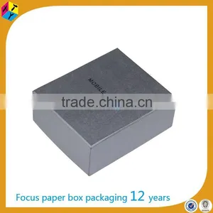 Custom Cellphone Paper Packaging Box Without Glue thumbnail-4