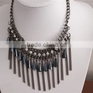Fashion Bell Shape Jewelry Necklace, Crystal Necklaces Jewelry thumbnail-4