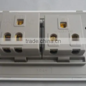 110V American Design Wall Electric 1 Gang Switch+ 15A Socket thumbnail-3
