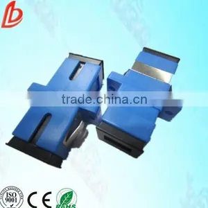 Fibre Optical Zirconia or Plastic Ceramic Ferrule SC Fiber Optic Adaptors thumbnail-3