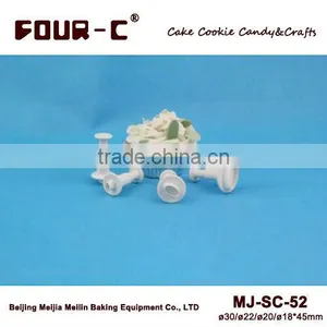 Plastic Oval Fondant Plunger Cutters,useful Cake Decorating Tools thumbnail-1