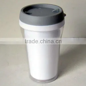 Double Wall Giveaway Plastic Milk Cup thumbnail-1