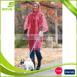 Clear or Coloured Good Quality Durable Outdoor Bicycle Bike Rain Coat thumbnail-3