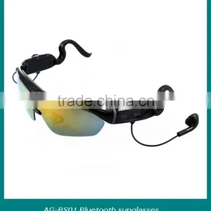 AOEOM 10M Transmission Distance Sunglasses With Bluetooth Stereo Headset thumbnail-1