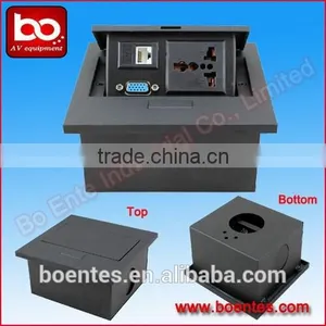 Guangzhou Office Desk Pop Up Power Socket/Desktop Power Plug With VGA thumbnail-1