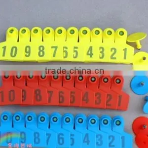 Animal Ear Tag Sheep Ear Tag Mark Laser Type Don't Rub off Not Break Decorative Plate Imported Polyurethane Materials thumbnail-1