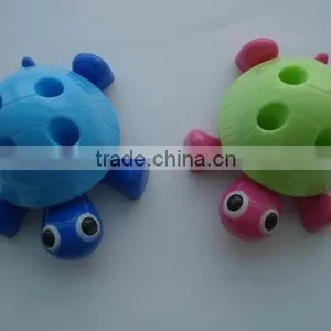 Colorful Turtle Shape Multi-function Pencil Sharpener With Pencil Holder thumbnail-1