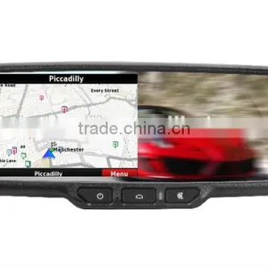 5inch Android Rearview Mirror With Bracket Gps Navigation+Google Storei+DVR+support SIM Card thumbnail-5