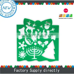 Kids Plastic Template Drawing Rulers, Stencil Rulers, Plastic Rulers Set thumbnail-2