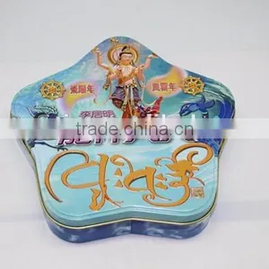 Customer Design Shape Candy Tin Box Star Tin thumbnail-1