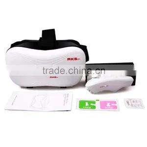 5th VR Case Headmount Virtal Reality Box 3D Glasses for IPhone 6/6 Plus Android Smartphone+Bluetooth Remote Controller thumbnail-4