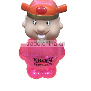 Custom Vinyl Mammon Figure Money Box,Clear Plastic Mammon Toy thumbnail-1
