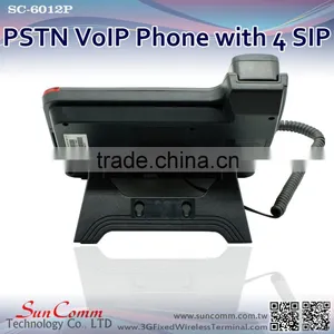 SC-6012P Professional Microphone Headsets IP Phone With PSTN Support 4 SIP Lines thumbnail-3
