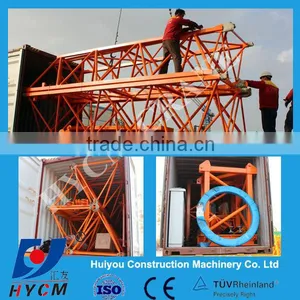 China 4t Flat Top Tower Crane in Algeria for Sale thumbnail-6