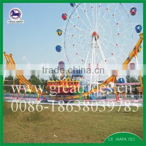 China Manufacturer Adult Amusement Park Rides Flying Disk thumbnail-6