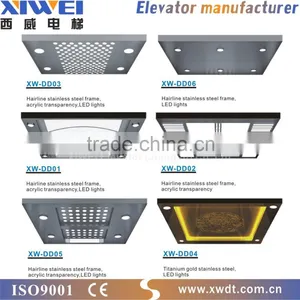 XIWEI 450kgs 6 Person Small Passenger Construction Or Home Villa Elevator thumbnail-5