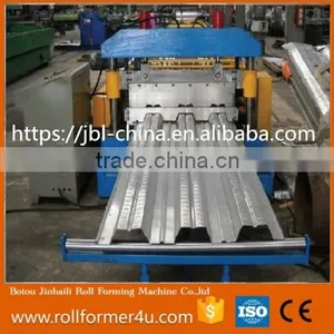 Hebei Botou City Produce Floor Deck Machine Structural Floor Deck Roll Forming Machinery thumbnail-1