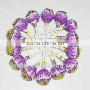 Plastic Paper Individual Wrapped Fruit Flavour Yogueta Lollipop Alpenliebe Candy thumbnail-1