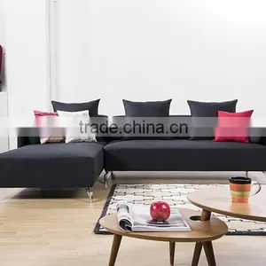 Living Room Modern Fabric Sofa Set thumbnail-2
