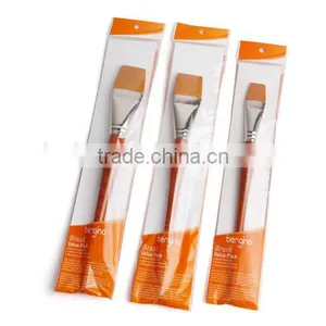 in Stock BGN-136 Bergino Master Professional XL Size Flat Shape Nylon Hair Artist Paint Brush thumbnail-3