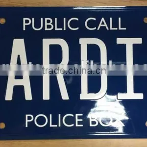 Logo Letter Gloss License Plate thumbnail-1