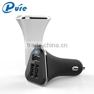 Mobile Phone Accessory Car Charger Usb 5v/5.2A Car Usb Charger,wholesale Usb Car Charger Adapter With Blue LED Indication thumbnail-5