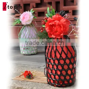 Best Sell Black Round Bamboo Packaging Basket thumbnail-1