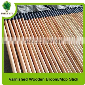 Varnished Wooden Broom Mop Handles With Competiive Price thumbnail-2