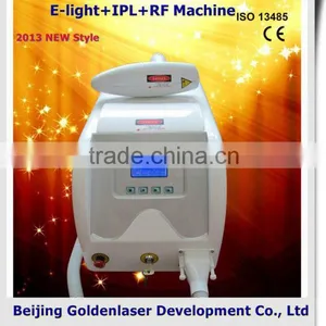 Www.golden-laser.org/2013 New Style E-light+IPL+RF Machine Beauty Parlour Equipment thumbnail-1