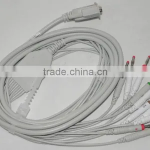 CE ISO Mark 12 Lead Resting PC Base ECG System With Diagnostic Cardiology With PC Software thumbnail-5