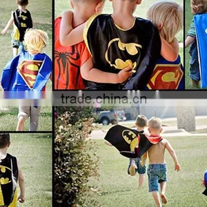 With BONUS Superhero Dress Up Costumes 6 Satin Capes and 6 Felt Masks - Superhero Party thumbnail-3