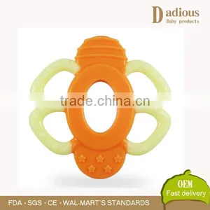 Eco-friendly Bulk Baby Teething Teether Toy Soft Silicone Teething Toys thumbnail-5