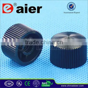 Round Oven 18T Pointer Knurled Audio Control Knobs thumbnail-1