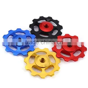11T Aluminum Sealed Bicycle Rear Derailleur Jockey Wheel Road MTB Guide Roller Idler Pulley Part Cycling Bike Accessory thumbnail-1