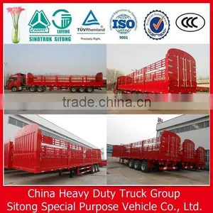 Stake Type Truck Semi Trailer Manufacturers China Gooseneck Horse Trailer thumbnail-6