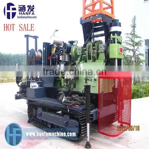 Drilling With Angles,depth for 1400m---HF-44T Hydraulic Wireline Coring Drilling Rig thumbnail-1