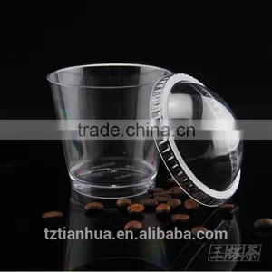 China Manufactory Provide PS Material Blister Process Disposable Plastic Ice Cream Cup Lids thumbnail-3