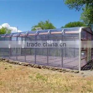Large Steel/Aluminum Garden Greenhouse With Glass/pc Cover thumbnail-3