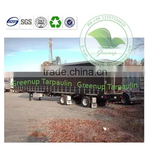 Custom Waterproof Tarp Side Curtain For Semi Trailer thumbnail-1