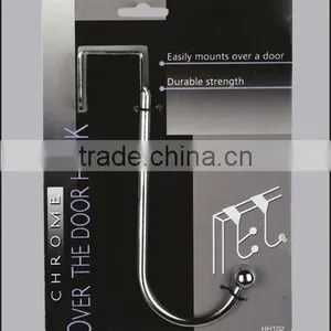Chrome Plated Over the Door Hooks thumbnail-1