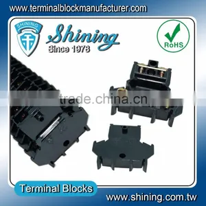 TD-025 Din Rail Mounted Double Level 25 Amp Audio Cable Connector thumbnail-1