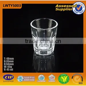 Mini Octagon Glass Cup Glass Tableware thumbnail-1
